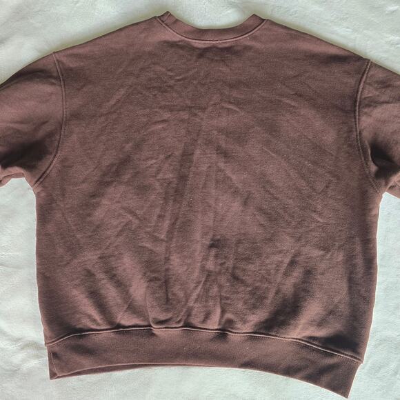 Cactus Plant Flea Market Being Awareness Bliss Sweatshirt Brown Sz S Made in USA - Picture 6 of 11